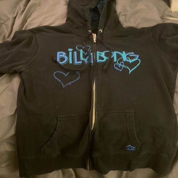 Billabong heart sweatshirt XL - Picture 1 of 4